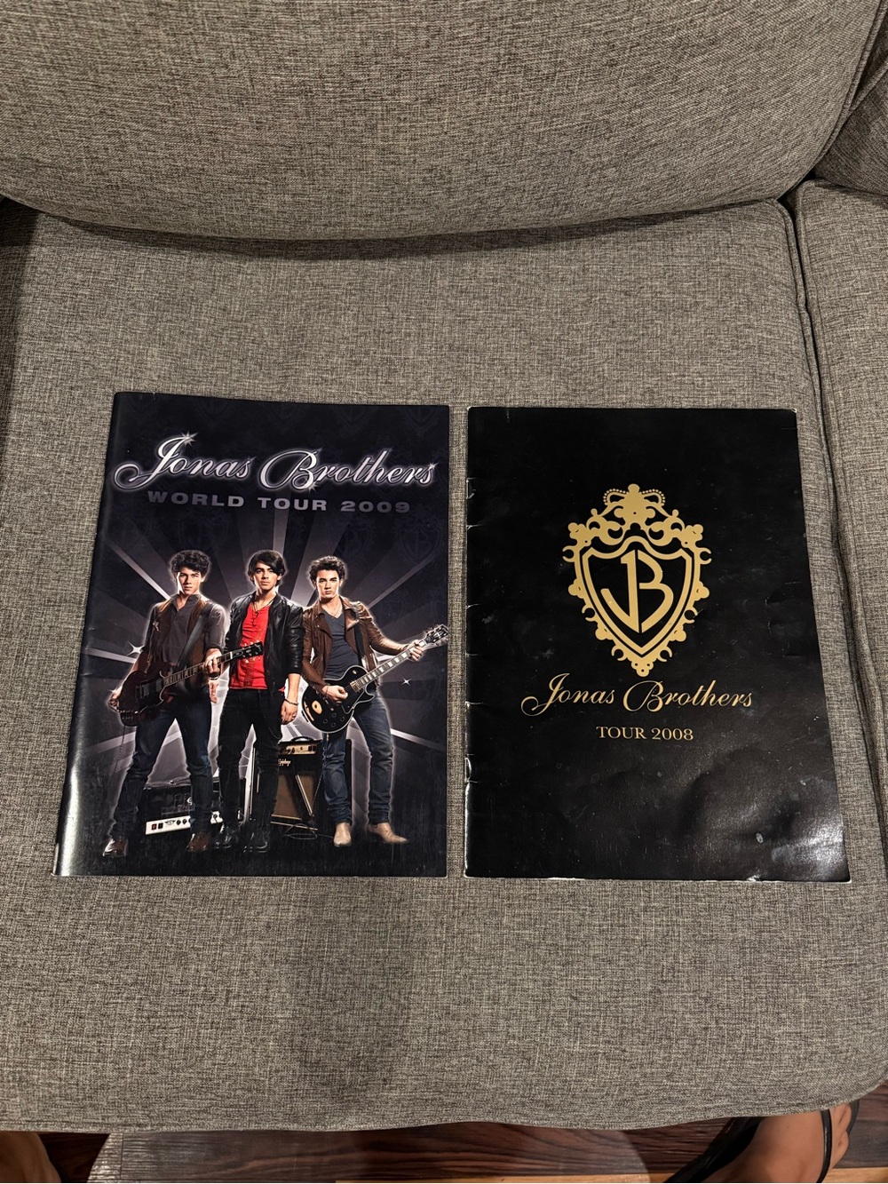 Jonas Brothers Tour Books 2008 & 2009